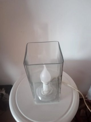 Lampada da tavolo Ikea vetro trasparente