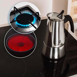 Cecotec Cafetera Italiana Piccolina 200 Green.