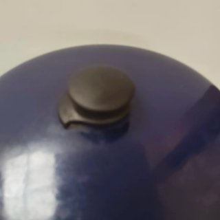 Juego 3 ollas hierro esmaltado azul