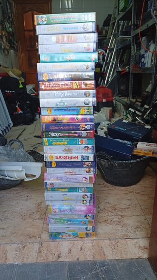 Lote Cintas VHS Disney 29 películas