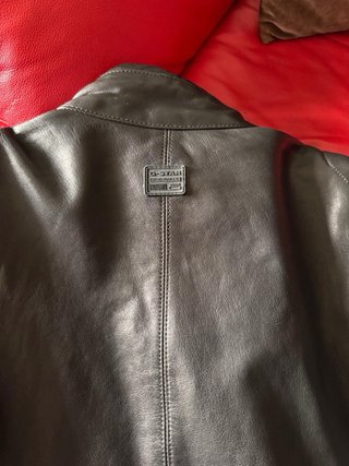 Chaqueta Cuero G-Star RAW Negra