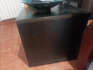 Regalo mueble de salon de televisor wengue
