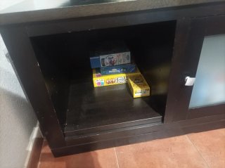 Regalo mueble de salon de televisor wengue