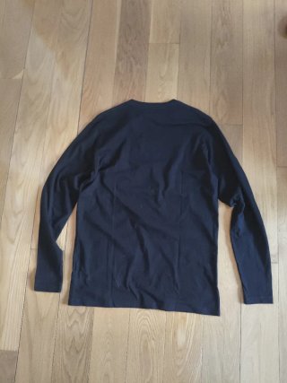 Camiseta Pepe Jeans London Negra Manga Larga