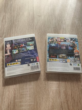 Naruto Ultimate Ninja Storm 1 y 2 PS3