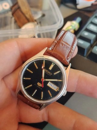 Seiko 5 Automático 21 Jewels Negro
