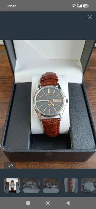 Seiko 5 Automático 21 Jewels Negro