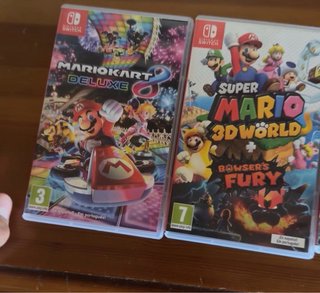 Mario Kart 8 Deluxe e Super Mario 3D World per Switch