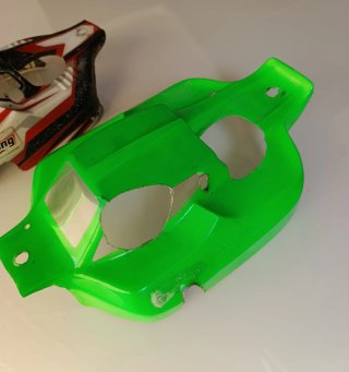 Dos carrocerías Lexan Mugen MBX8 RC