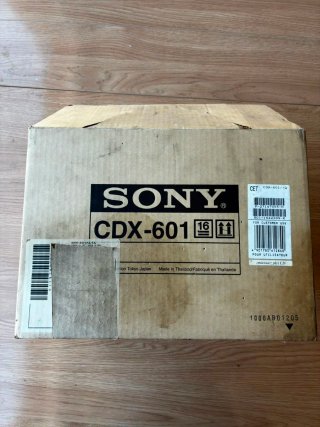 Cargador CD Sony CDX-601 para Coche