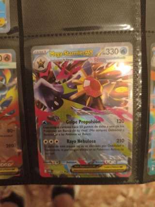 Carta Pokémon Mega Pyroar EX 340 HP
