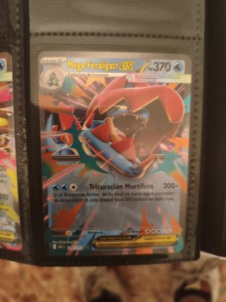 Carta Pokémon Mega Pyroar EX 340 HP