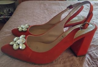 Zapatos de fiesta rojos Talla 39