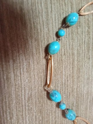 Collar turquesa