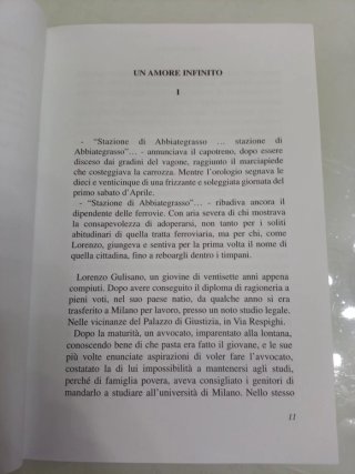 Un amore infinito - romanzo d'amore di Melo Grasso