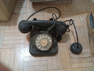 Teléfono antiguo de disco CTN SE ENTREGA LIMPIO