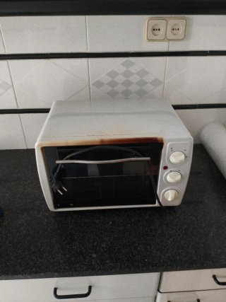 Horno Eléctrico Portátil Blanco