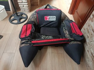 Pato de pesca camuflaje Seven Bass