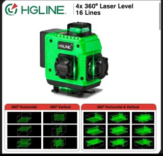 Nivel Láser 16 Líneas HGLINE Nuevo