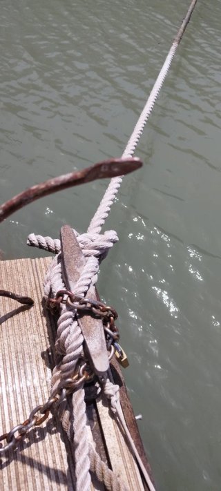 Rezón de barco acero inoxidable