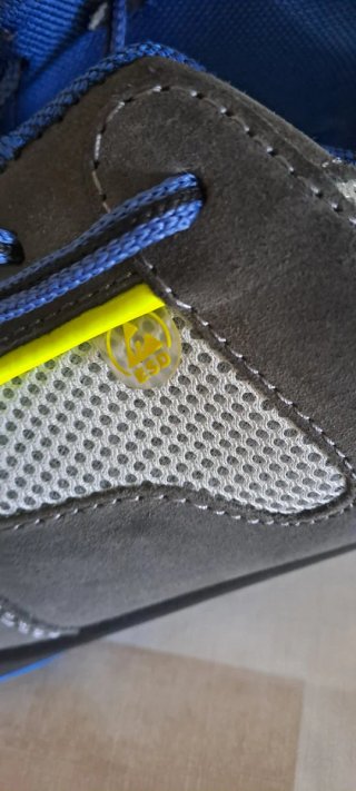 Zapatos de seguridad Robusta grises y azules