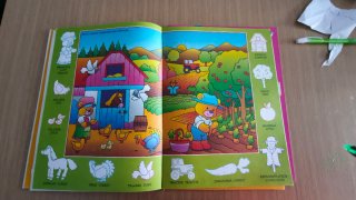 5 Libros de pegatinas español-inglés