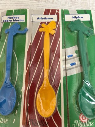Cucharas Danone Cobi 92 Olimpiadas