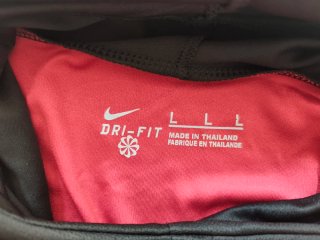 Sudadera Nike Dri-Fit Roja y Negra