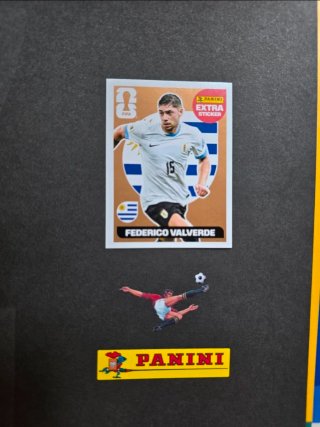 Extra Sticker Valverde Bronce Panini Mundial 2026