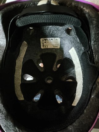 Casco Oxelo Morado