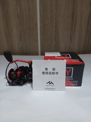 Carrete de Pesca DY3000 Negro/Rojo 640513926
