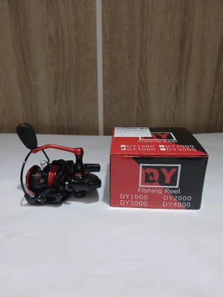 Carrete de Pesca DY3000 Negro/Rojo 640513926