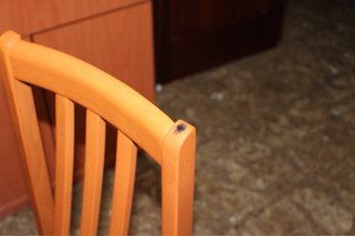 Conjunto comedor madera cerezo