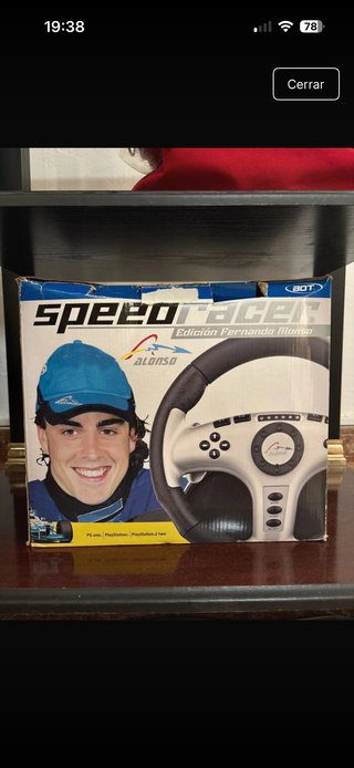 Volante Speed Racer Edición Fernando Alonso