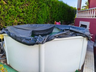 Piscina desmontable 3x3 con accesorios