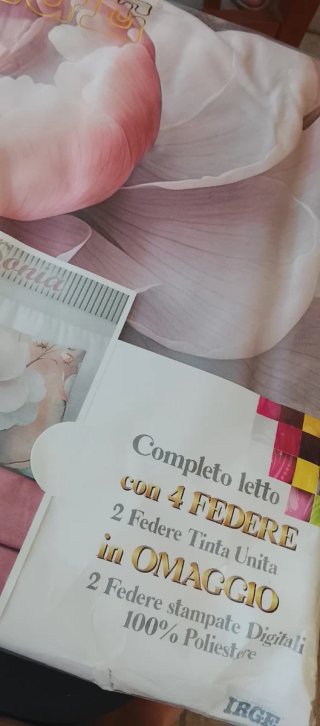 Set Lenzuola Matrimoniali Stampa Floreale 3D