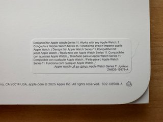 Apple Watch 46mm. Purple Fog Sport Band M/L