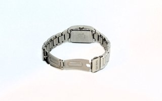 Reloj Casio Mujer Azul y Plateado
