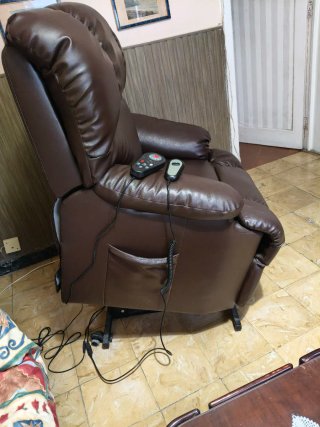 Sillón masaje y ayuda mayores
