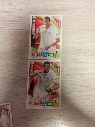 Carta Sevilla F.C. Adrenalyn 2015-16