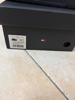Scarpe Tommy Hilfiger N.41 Nere