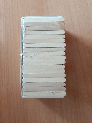 Caja artesanal Mami con corazón