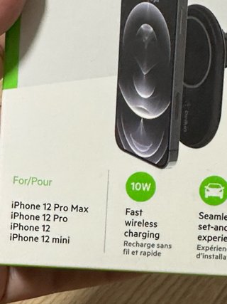 Supporto da auto Belkin BOOST↑CHARGE Magnetic Wire