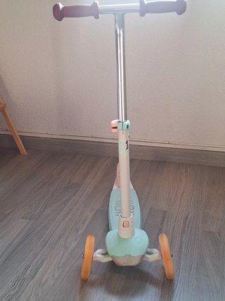 Patinete 3 ruedas infantil con luz