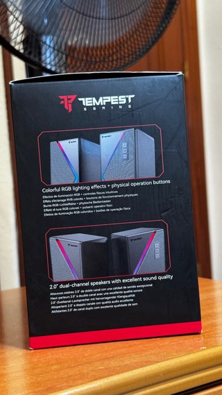 Altavoces Gaming Tempest M40 Pro RGB Master 2.0