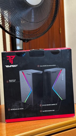 Altavoces Gaming Tempest M40 Pro RGB Master 2.0