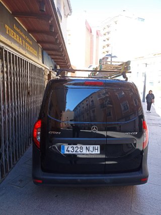 Furgoneta mercedes citan negra 3 plazas nueva