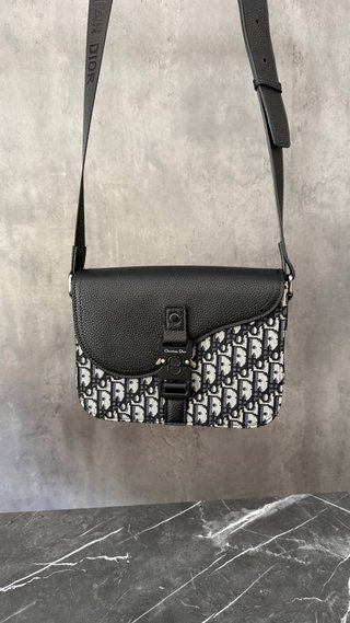 Bandolera Dior Negra y Blanca
