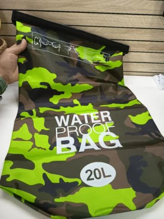Bolsa Estanca Impermeable 20L Camuflaje