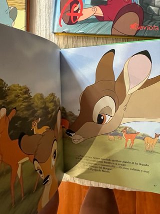 4 Libros clásicos Disney (Pinocho, Dumbo, Bambi..)